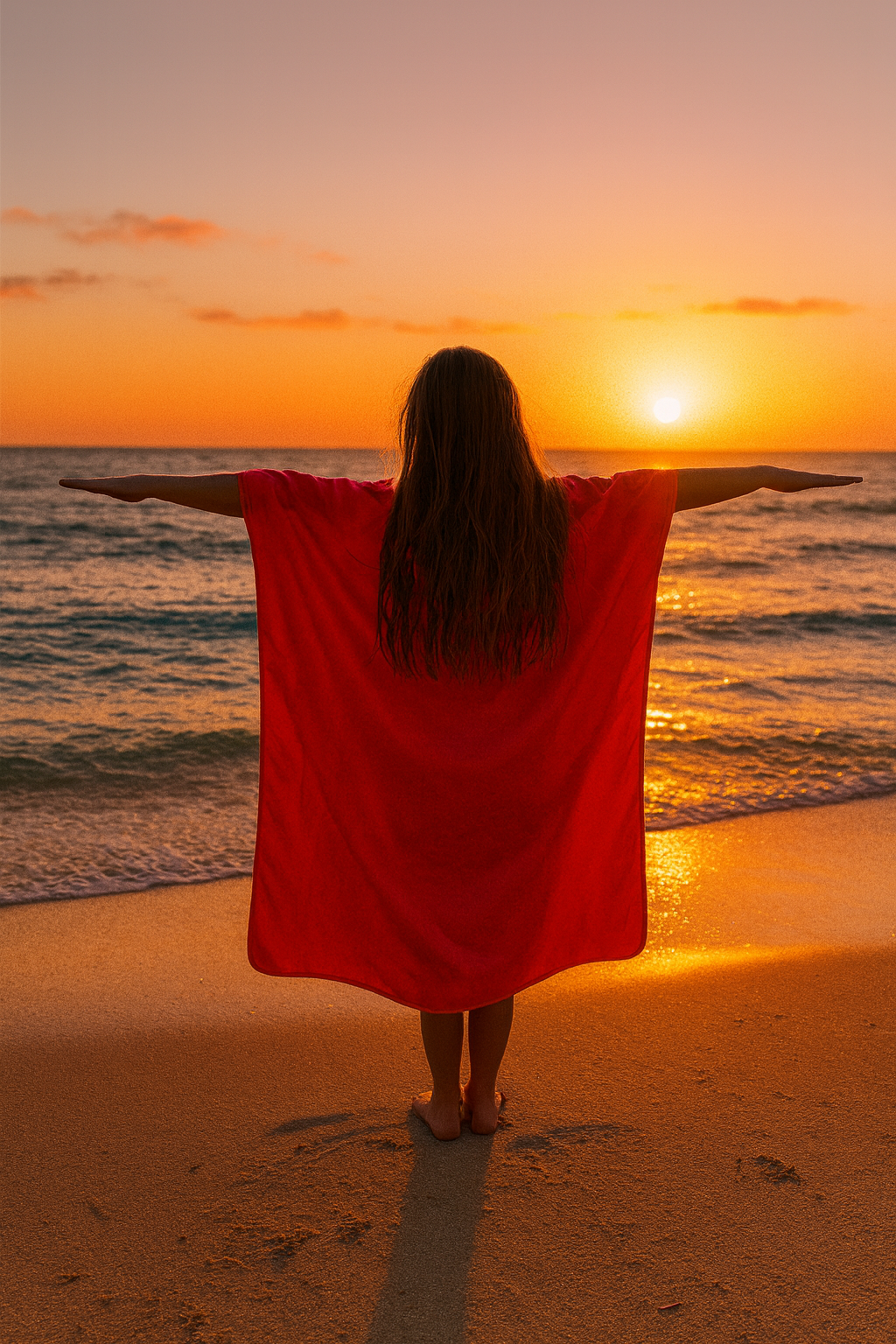 “The Salty Change” – Hooded Towel for Beach & Adventure Life