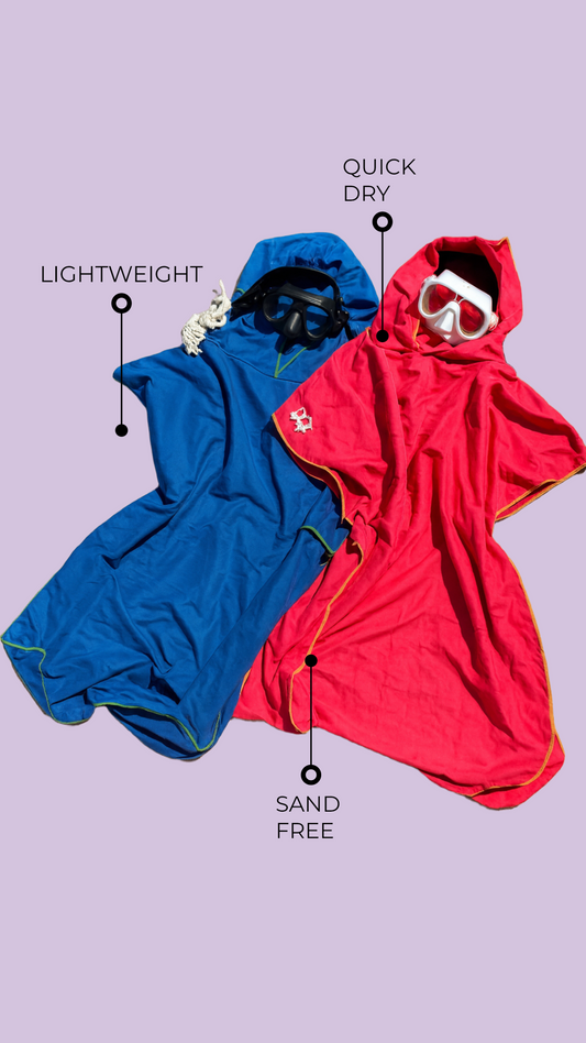 “The Salty Change” – Hooded Towel for Beach & Adventure Life